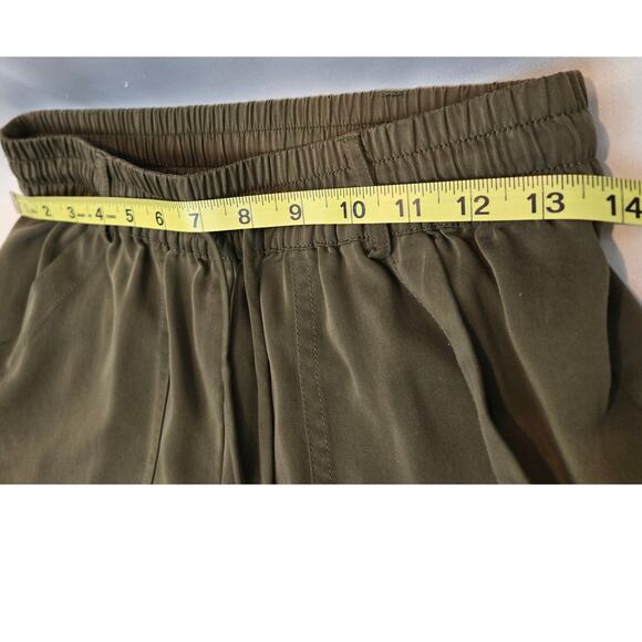 Current Air Los Angeles Modal Olive Green Joggers Pockets Drawstring Small - Picture 6 of 7